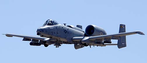 Fairchild-Republic A-10C Thunderbolt II 79-0108 of the 104th Fighter Squadron Liberati Impromptu, Goldwater Range, May 3, 2012